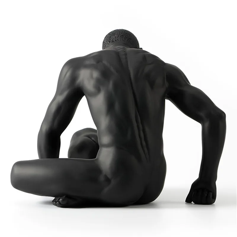 

Body Art Modern Nude Male Masculinity Statue Resin Craftwork Europe Home Decor Creative Gift L3138