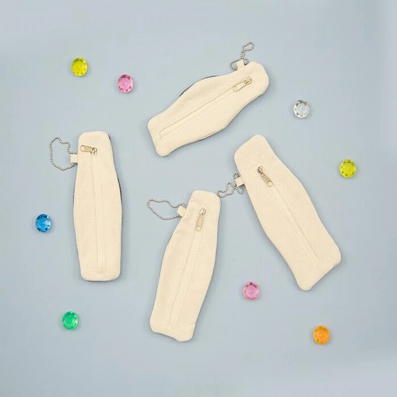 Dull bear multi function zero lovely white fabric Cosmetic Cases | Багаж и сумки