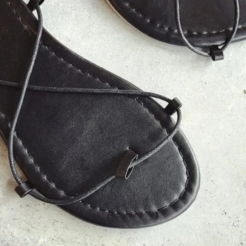 Сандалии женские на ремешках мягкие дышащие Нескользящие Босоножки с открытым