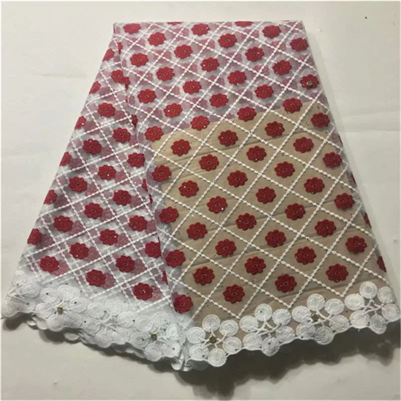 Новый стиль французский молочный шелк кружевная ткань высокое качество