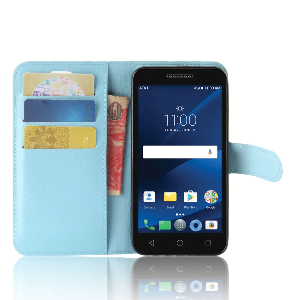 Новый Для Alcatel idealXCITE/CameoX 5044R/Verso/Raven LTE A574BL из искусственной кожи для телефона