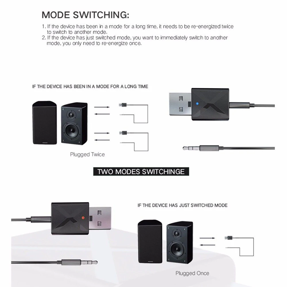 2 в 1 USB Bluetooth передатчик приемник беспроводной 3 5 мм Aux аудио адаптер для ТВ ПК