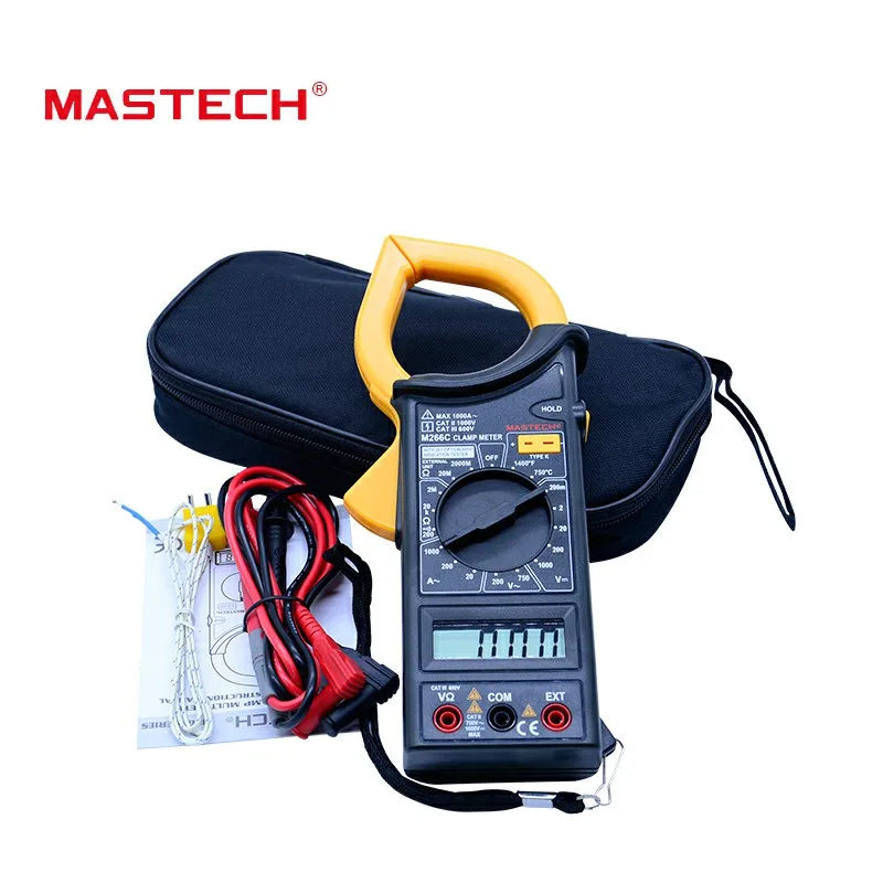 Цифровой токометр MASTECH M266C вольтметр Омметр переменный ток сопротивление