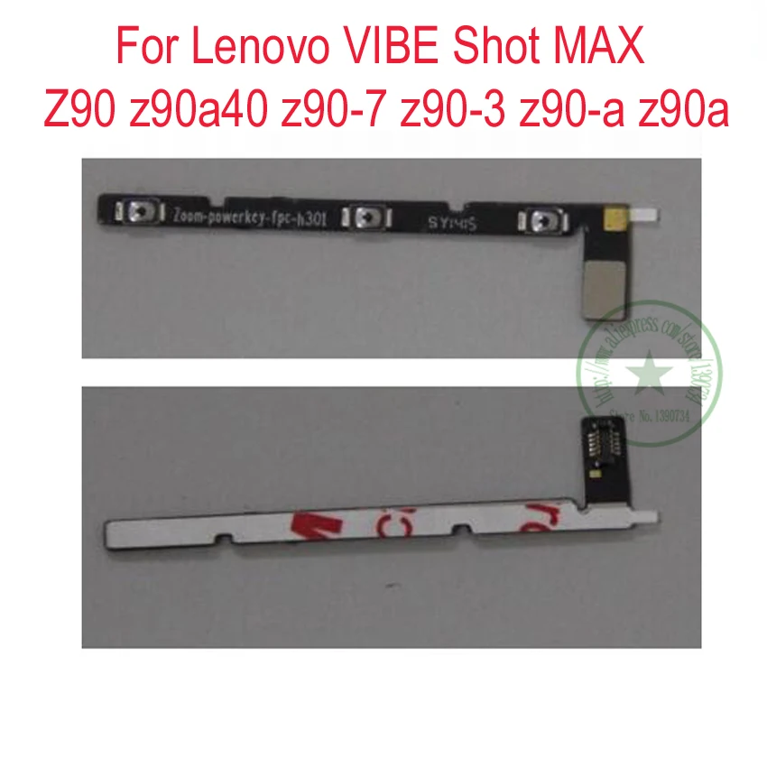 Оригинальная деталь для LENOVO vibe shot z90 z90a40 z90-7 z90-3 z90-a z90a кнопка питания и громкости