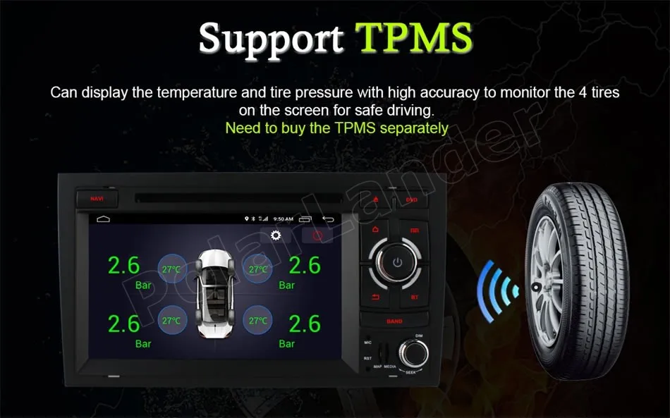 

Android 6.0 car DVD player for A/udi A4 2002-2008 car audio stereo Multimedia GPS WIFI steering wheel control