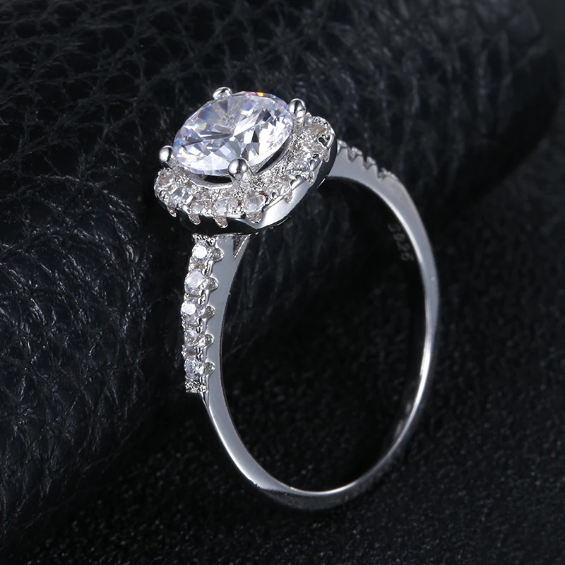 CC Ювелирные изделия S925 квадратное кольцо Обручальные кольца для женщин