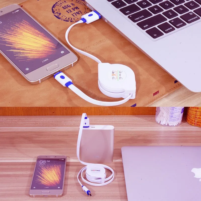Micro Usb кабель Выдвижной Cabel настенное зарядное устройство адаптер для Huawei Mate 7 8 S P6