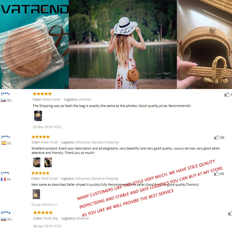 VRTREND, круглая сумка из ротанга, летняя сумочка из соломы, ручная работа, тканая пляжная сумка на плечо для женщин, сумка через плечо, богемная сумка
