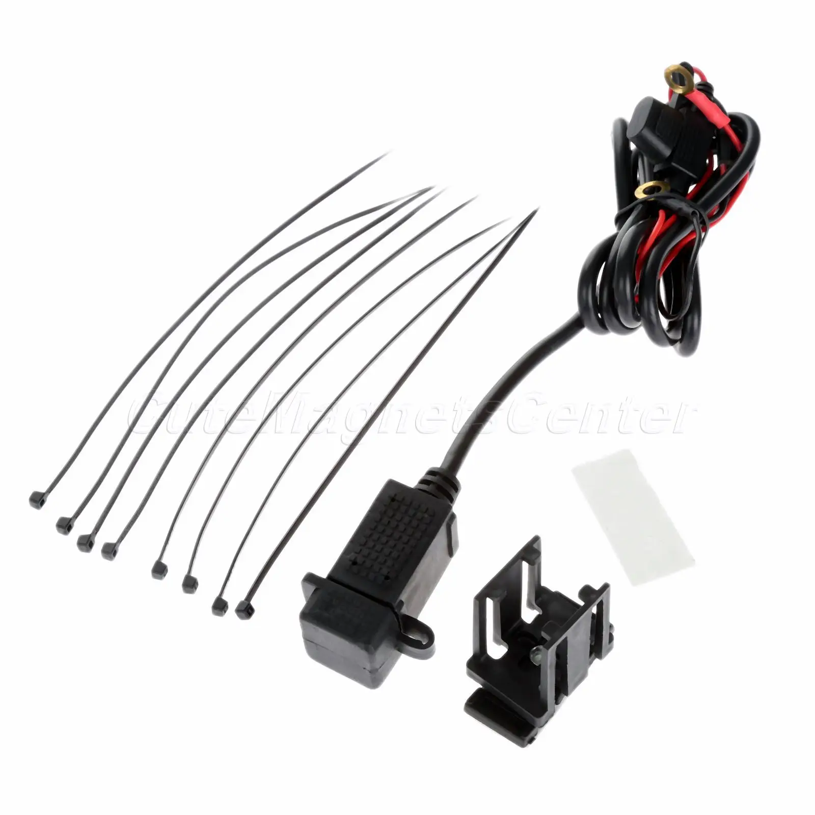 Mtsooning 12V Dual USB Водонепроницаемая система питания для мотоцикла|motorcycle usb power port|usb