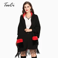 black sweaters womens jacket ponchos and capes spring scarves long wrap shawl cotton cashmere wool poncho scarf cape cardigan