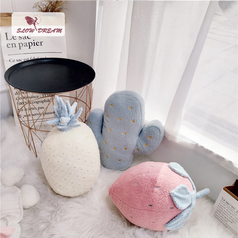 Snowdream нордический стиль шарик для волос кисточка ананас клубника кактус