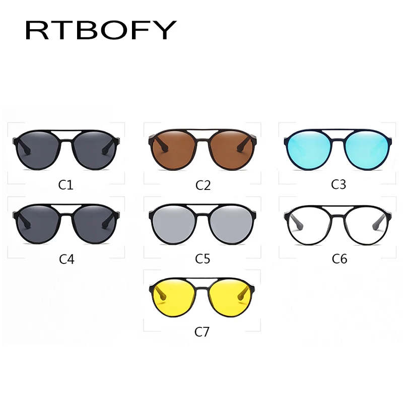 RTBOFY стимпанк Солнцезащитные очки для мужчин и женщин Винтажный дизайн оттенки