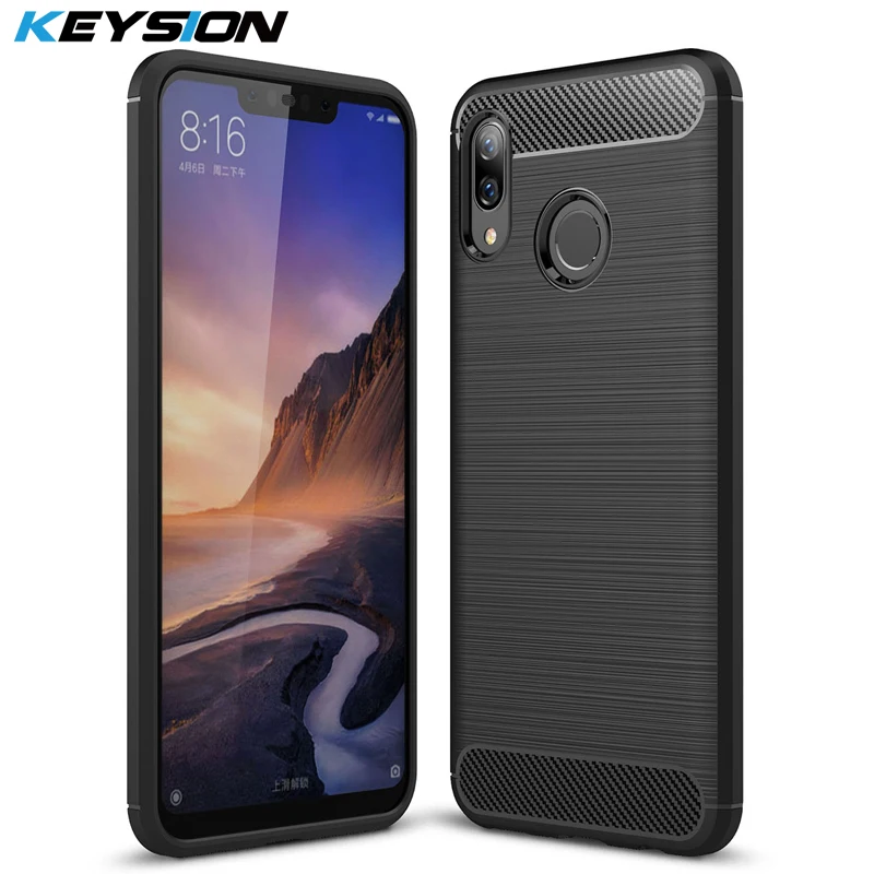 Чехол для мобильного телефона Huawei nova 3 из углеродного волокна Мягкий ТПУ