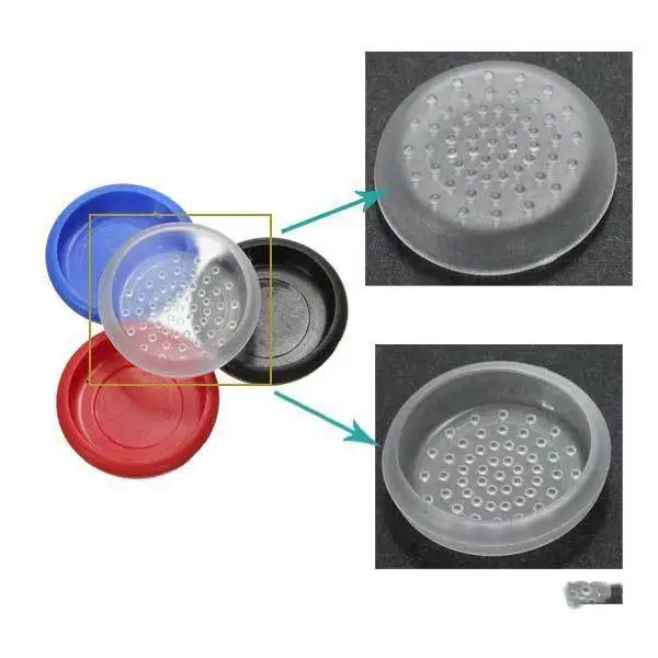 Alicolu Analog Stick Silicone Grip Cap Button Covers for PS4 Controller |