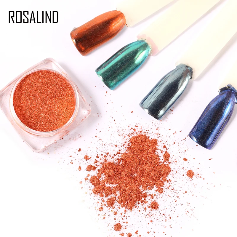 ROSALIND 4 шт./компл. набор гель лаков для ногтей Блестящий верхний базовый покрытия