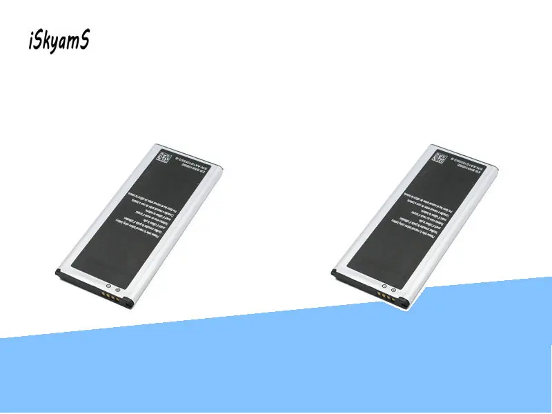 ISkyamS 2x3220 мА/ч EB BN910BBE батарея для Samsung Galaxy Note 4 N910H N910A N910C N910U N910F N910X N910V N910P N910R Note4|Чехлы