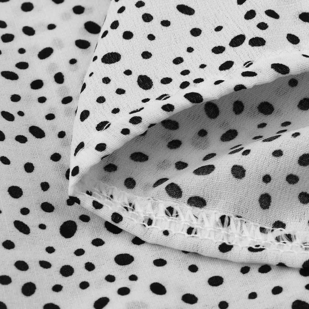 Faldas Mujer Moda Platform Explosion Women's Ladies' High Fashion Casual Ruffled Polka Dot Frill Wraps Midi Skirt jupe femme 40