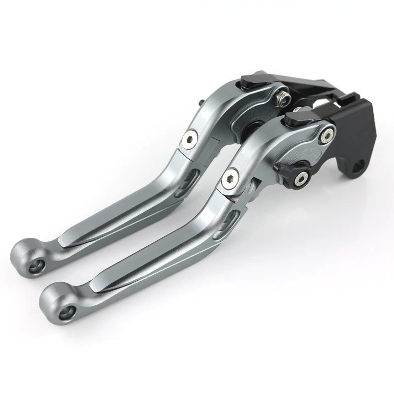 Titanium Для Honda VFR800 CBR1100 XX Blackbird ST1300 сковороду в европейском стиле мотоциклетные CNC складной регулируемый тормоз сцепления алюминиевые рычаги - Цвет: Titanium