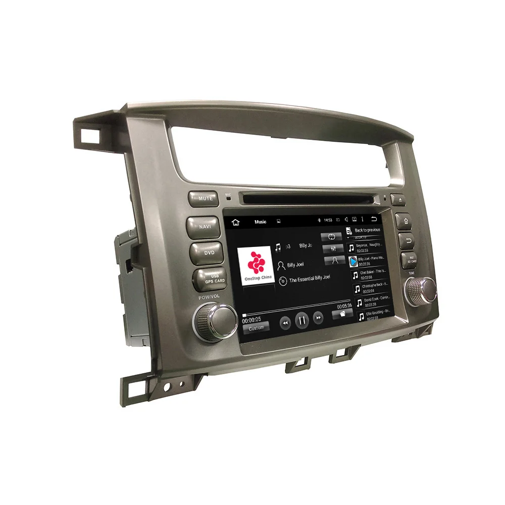 4 ГБ Оперативная память Octa Core 2 din 7 &quotAndroid 6 0 Car Audio DVD плеер для Toyota Lander Cruiser 100 с радио