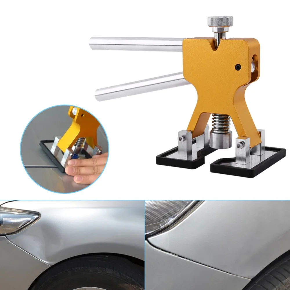 

Lifter Glue Puller with 18Pcs Tab Hail Removal Paintless Dent Repair Tool for Repair Car Refrigerator Washing Machine etc