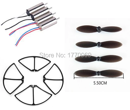 Запасные части для радиоуправляемого квадрокоптера MJX X906T X916H, защитная рамка лезвия, двигатель CW CCW