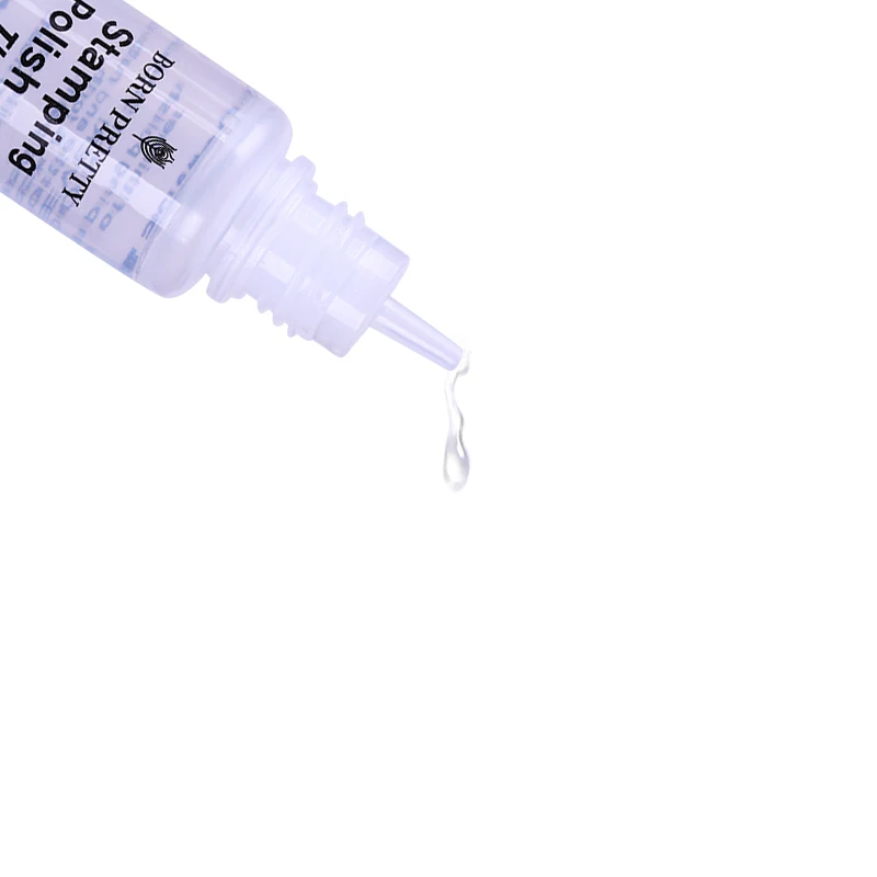 BORN PRETTY стемпинг ногтей покрытие тонкий лак для дизайна инструмент сухого