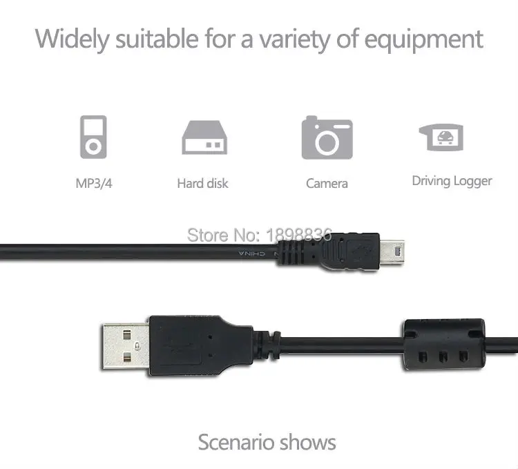 Мини usb зарядный кабель USB IFC-300PCU кабель для цифровой однообъективной зеркальной камеры Canon EOS 650D 700D 750D 5D Mark II III 5D2 5D3 60Da 6D 7D 77D м M3 M10 Камера