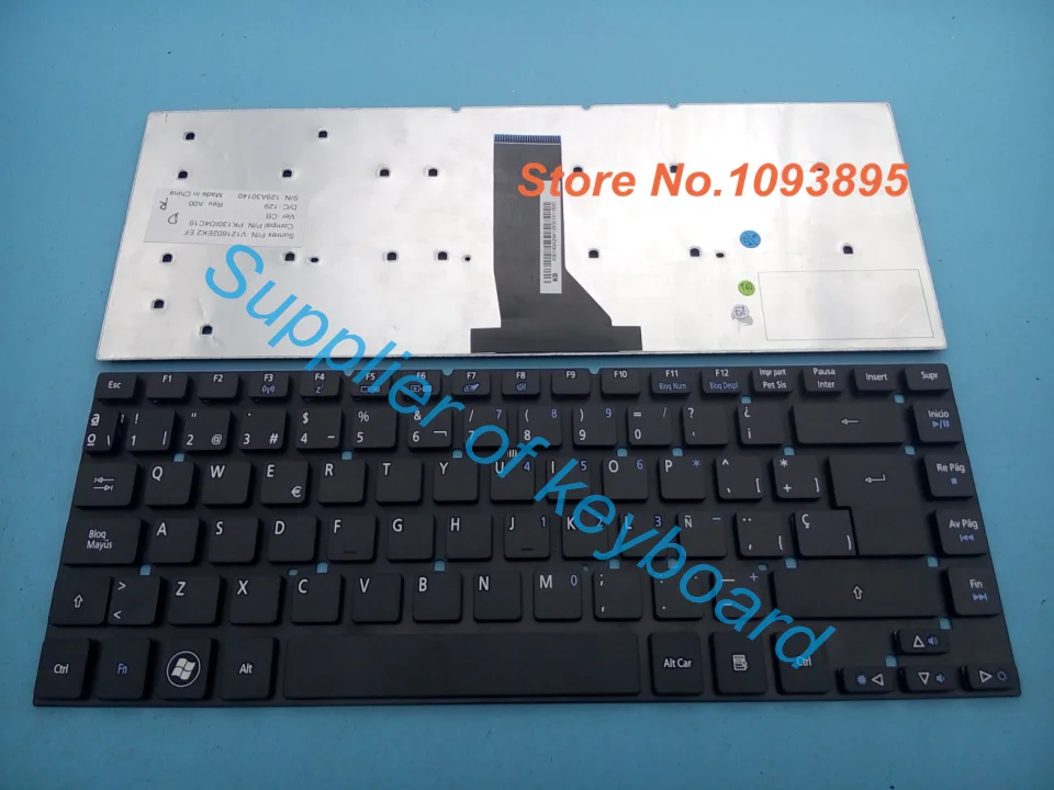Новая испанская клавиатура для Acer Aspire V3-472P V3-472PG ES1-411 ноутбука | Компьютеры и офис