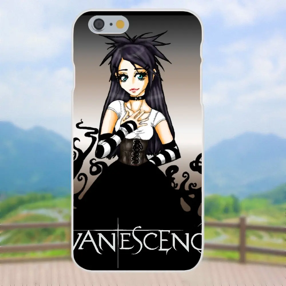 Evanescence Amy Lee Dark Rock для Apple iPhone 4 4s 5 5C 5S SE 6 S 7 8 Plus X XS Max XR TPU чехол