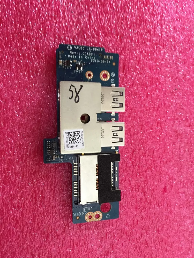 

CN-007DF4 007DF4 07DF4 For DELL M3800 for XPS 15 9530 USB BOARD VAUBO LS-9941P
