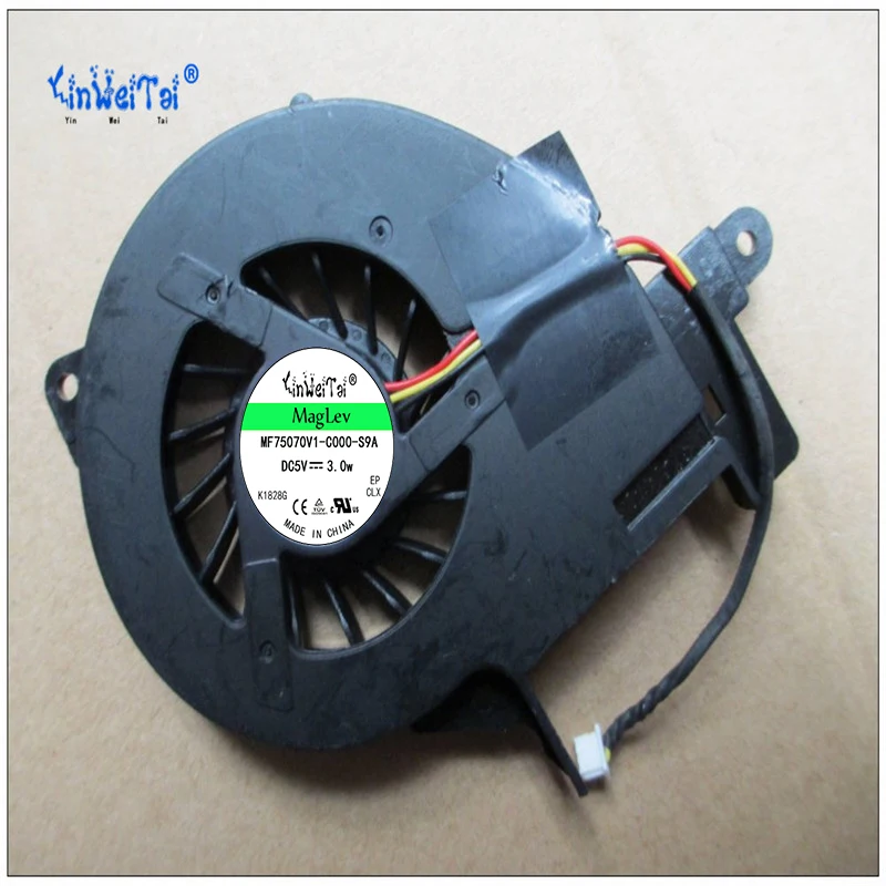 Новый вентилятор ЦП для DC5V 0.5A неизолированный BS5505H2B длина провода: 70 мм 3 провода