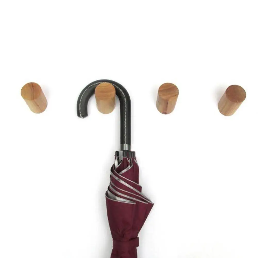 Adeeing современная простая деревянная настенная подвесная колонна домашнее