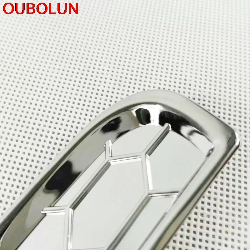 OUBOLUN 6 шт./компл. для JEEP Grand Cherokee 2014 2015 2016 2017 серебристый хром ABS устройство очистки