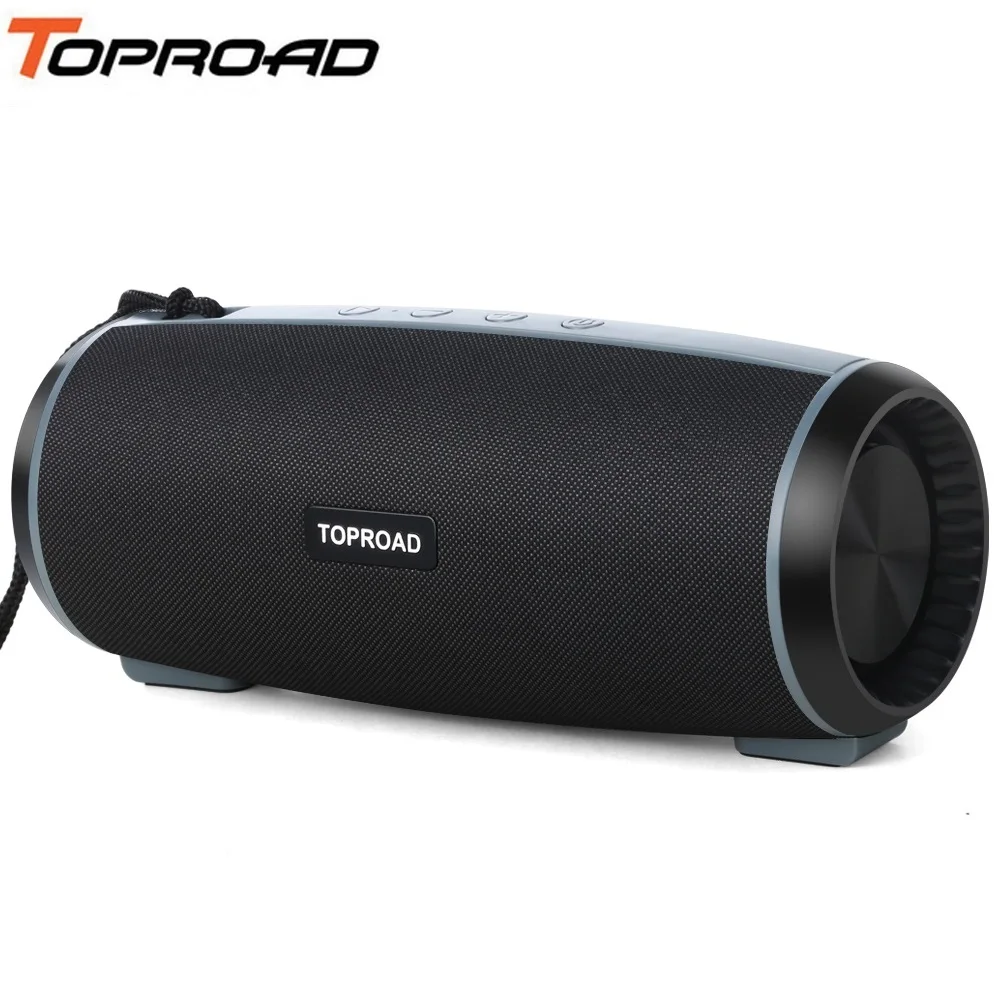 Портативные bluetooth-колонки TOPROAD 10 Вт беспроводная двойная басовая звуковая