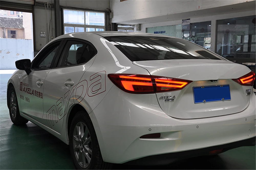 2 предмета в комплекте для Mazda3 Axela 2014 2015 2016 2017 2018 хвост светильник s Mazda 3 M3