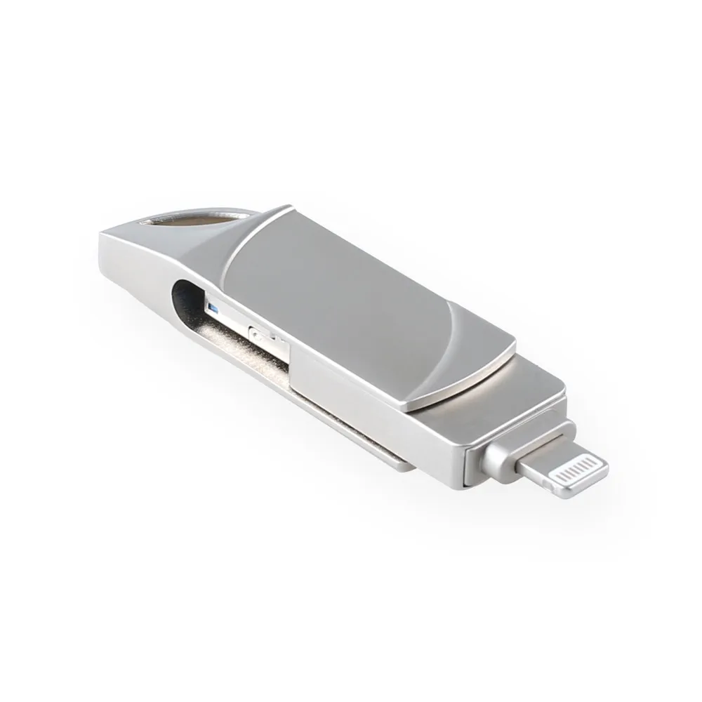 LL TRADER USB 64 ГБ флешка OTG флеш память для телефона iPhone iPad Android 128 накопитель Mini cle