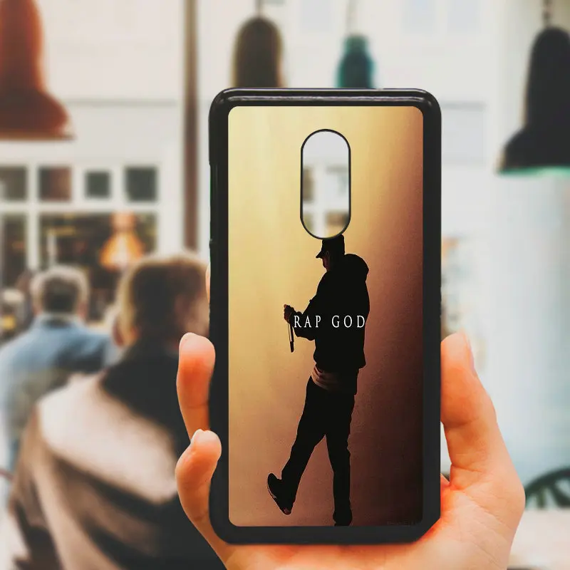 Hip Hop Rapper Eminem Rap Mobile Phone Cases Hard PC Cover for Xiaomi Redmi 3X Mi 6 5 5S Plus Note 4X 2 3 3S 4 Pro Prime Shell |