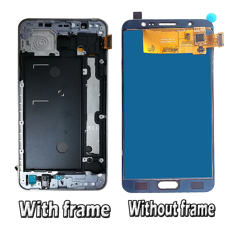 SzHAIyu протестированный ЖК дисплей + сенсорный экран рамка для Samsung Galaxy J7 2016 j710 J710F