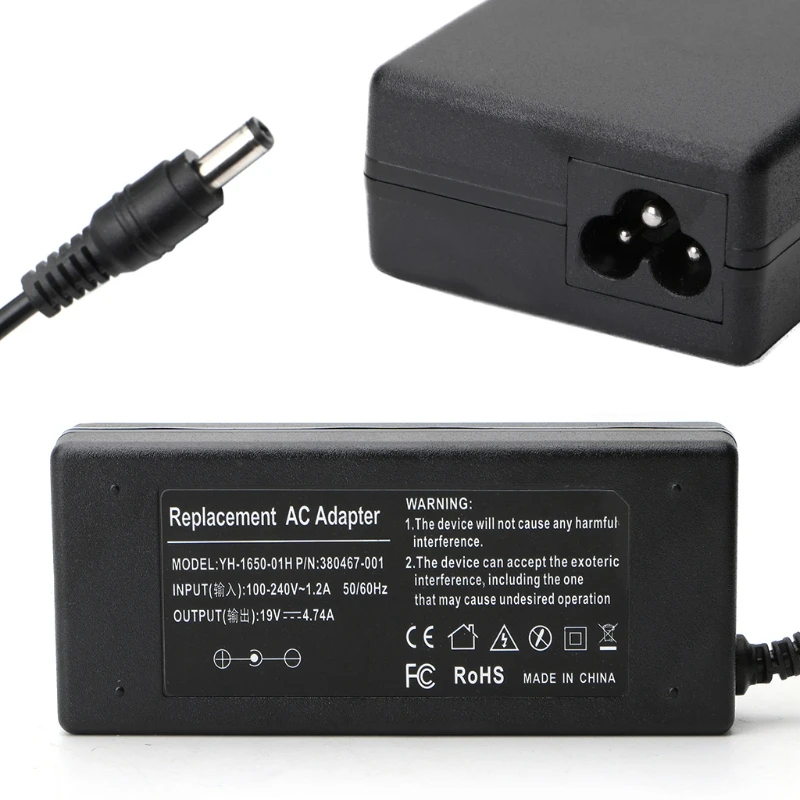 2.5*5.5mm Laptop AC Adapter Power Supply Charger for Toshiba ASUS 19V 4.74A 90W M05 dropship