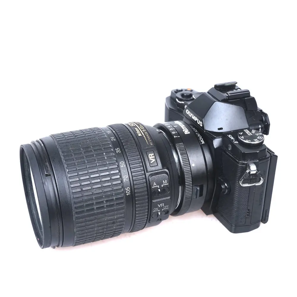 Супер мощный адаптер для объектива JINTU NIKON AI AF G объектив PANASONIC MICRO 4/3 GH4 GH5 Olympus PEN