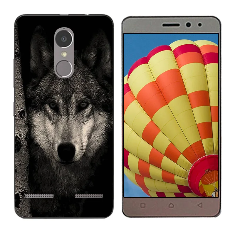 Мягкие чехлы из ТПУ Для Lenovo K6 с питанием Shel Botanic печать для K6power комбинированный