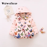 children kids outerwear down coats winter new baby girls jackets coat infant warm baby parkas thick kids hooded clothes