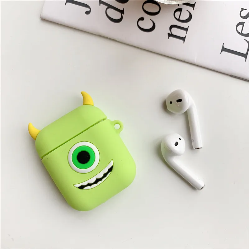 Cute monsters mobile phone string For airpods earphone minnie mickey winnie soft bag Universal hook up strap Wrist band | Мобильные