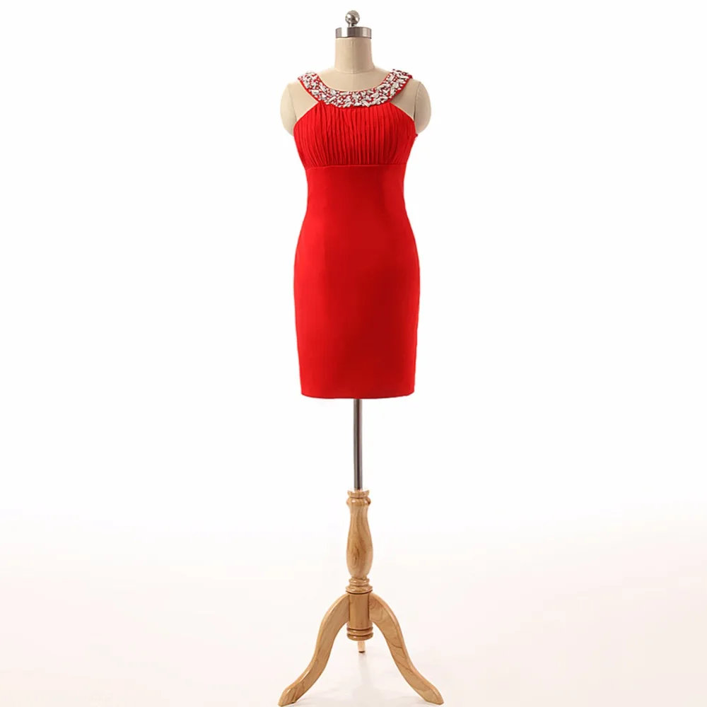 Robe de cocktail/высококачественное новое модное коктейльное платье женское Красное