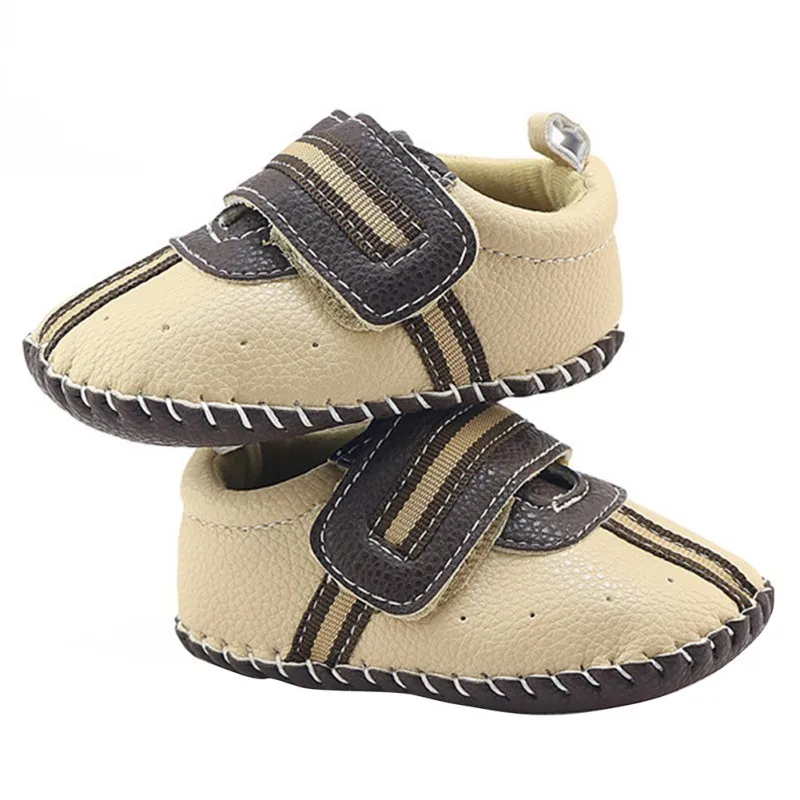 Высококачественная обувь для маленьких мальчиков кожаная однотонная