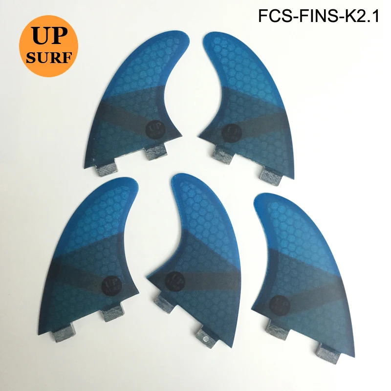 Плавники для серфинга Upsurf FCS K2.1 плавник доски из стекловолокна ячеистый красный