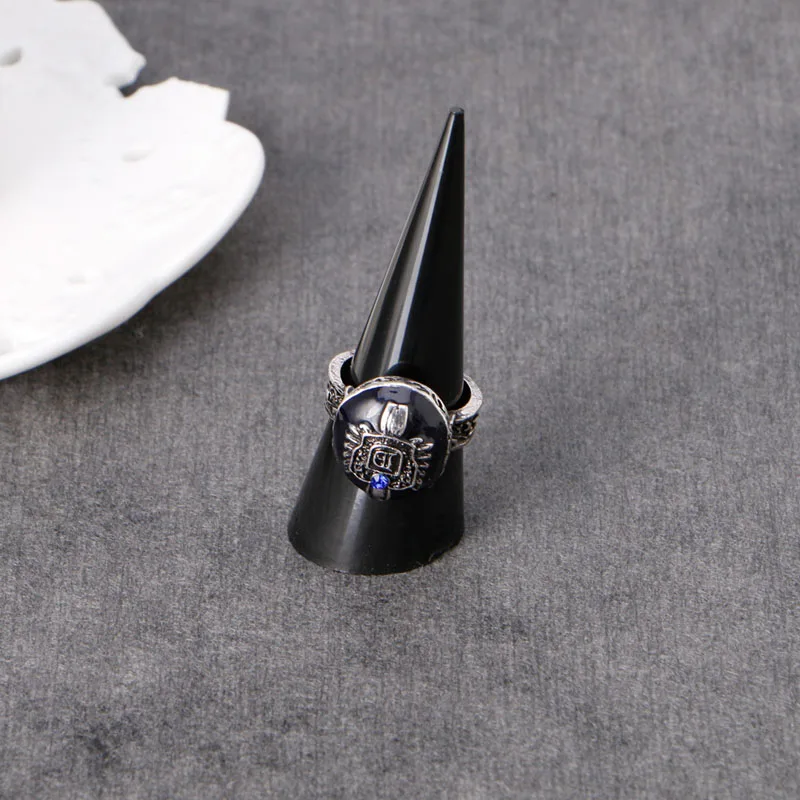 

1pcs Acrylic Finger Cone Ring Stand Jewelry Display Holder Show Case Organizer