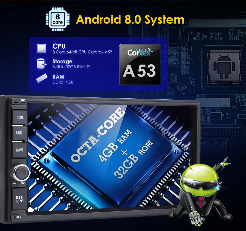 PX5 ips Android 9,0 Универсальный 2din автомобильный DVD 8 OctaCore 4G+ 32G двойной DIN Автомобильный gps Радио авторадио TPMS DVBT OBD SWC DVR RDS камера