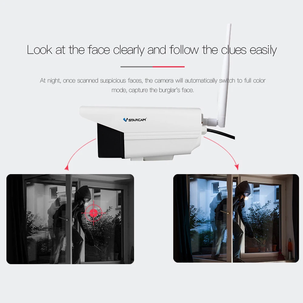 Vstarcam Новая Wi Fi IP камера HD 2MP/3MP Водонепроницаемая наружная полноцветная ночного