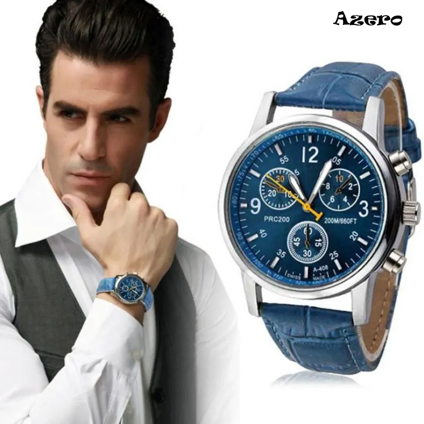 Relojes Hombre 2018 новые роскошные модные мужские Аналоговые часы из крокодиловой